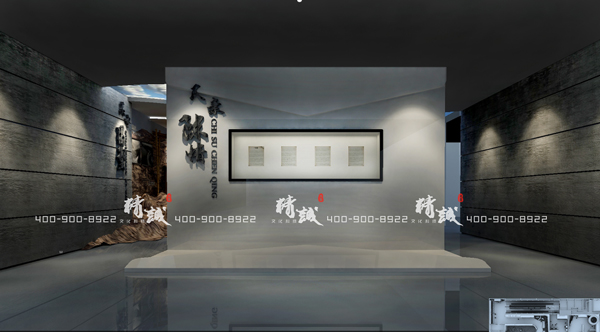 引漢濟渭展廳設計效果圖 引漢濟渭展廳設計效果圖