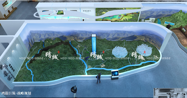 引漢濟渭展廳設計效果圖 引漢濟渭展廳設計效果圖