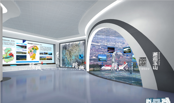 玉山縣規劃展示廳設計效果圖 玉山縣規劃展示廳設計效果圖