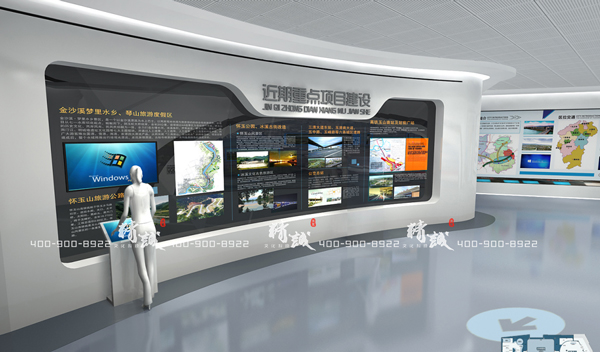 玉山縣規劃展示廳設計效果圖 玉山縣規劃展示廳設計效果圖