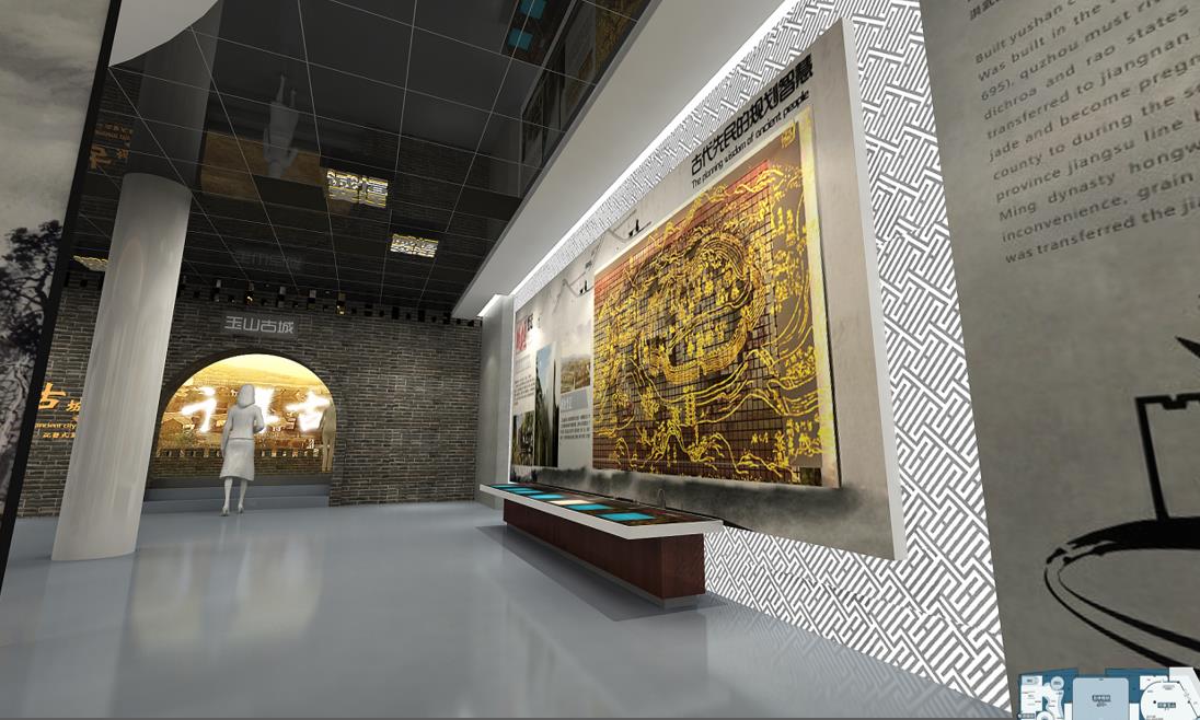 玉山縣規劃展示廳設計效果圖 玉山縣規劃展示廳設計效果圖